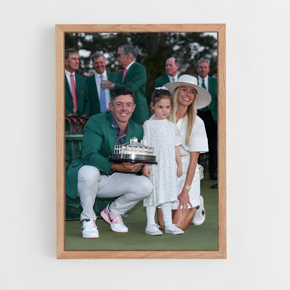 Poster La Victoire en Famille – affiche Golf (vue 4)